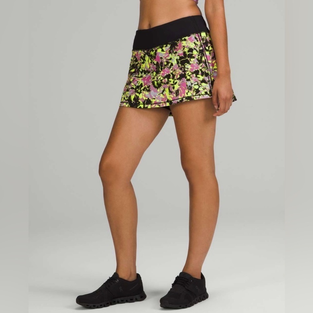 Lululemon Pace Rival Mid-Rise Skirt Size 10 Retired Edition Excellent Condition - Picture 5 of 9